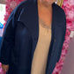 Vest Soft Donker Blauw Plus size Maat 48 t/m 54