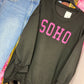 Sweater Soho Zwart Plus Size Maat 46 t/m 54