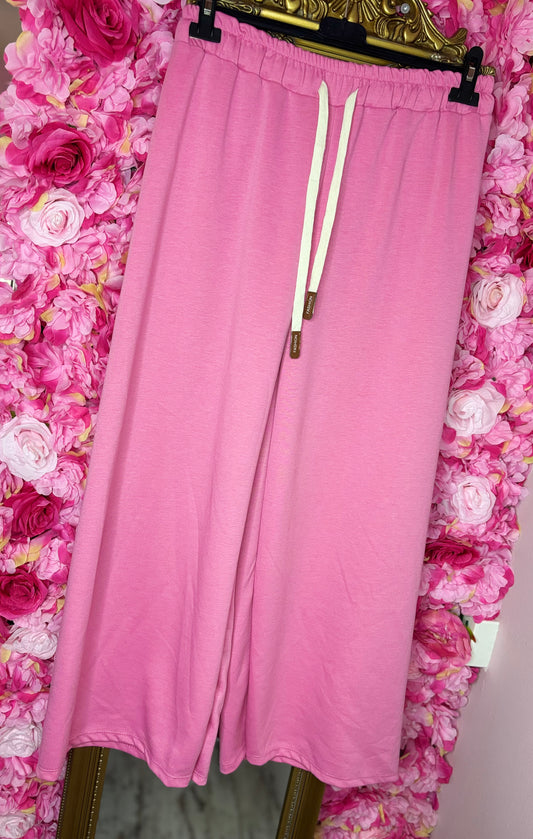 Jogging Broek Roze Plus Size Maat 44 t/m 52