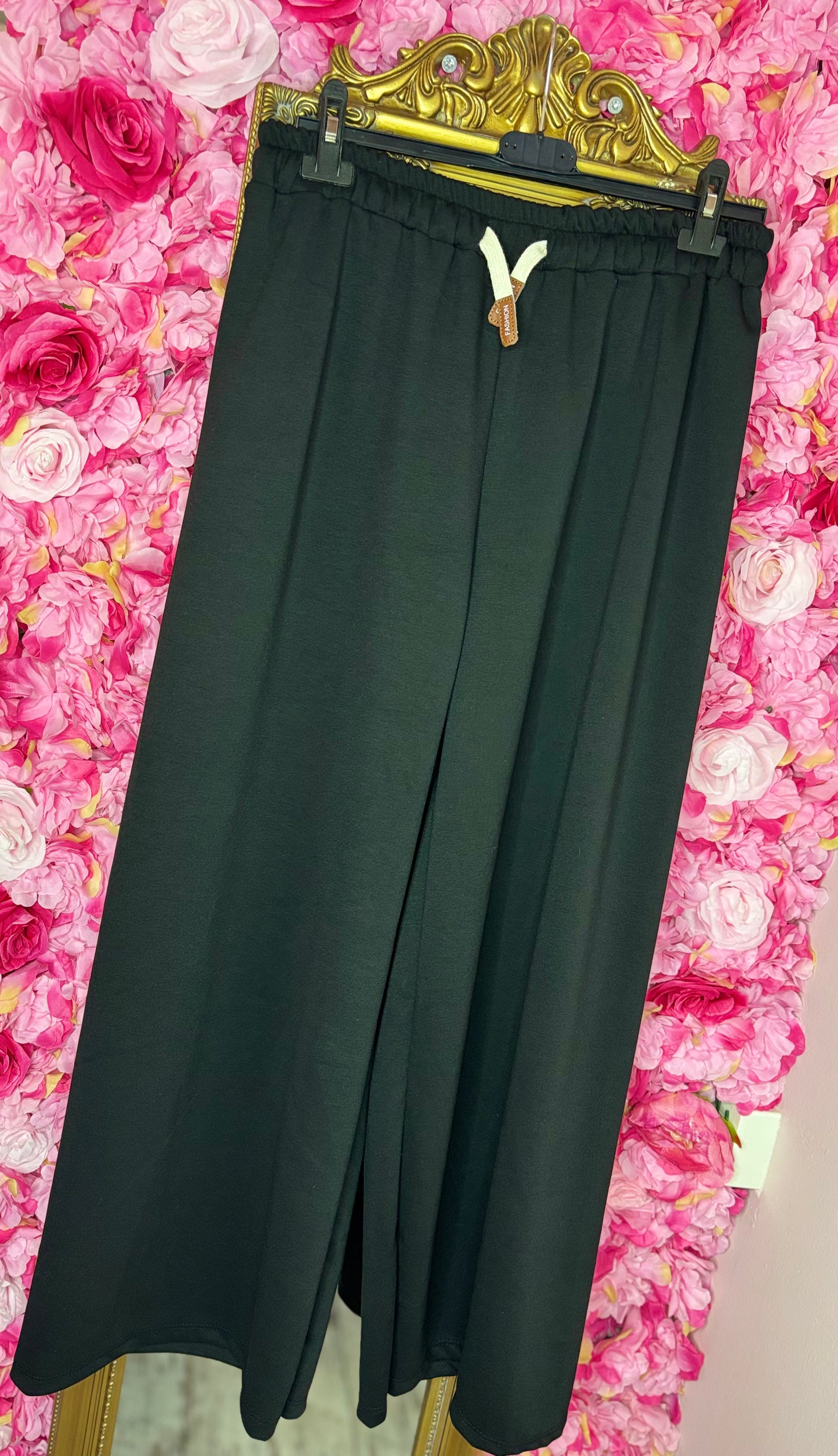 Jogging Broek Zwart Plus Size Maat 44 t/m 52