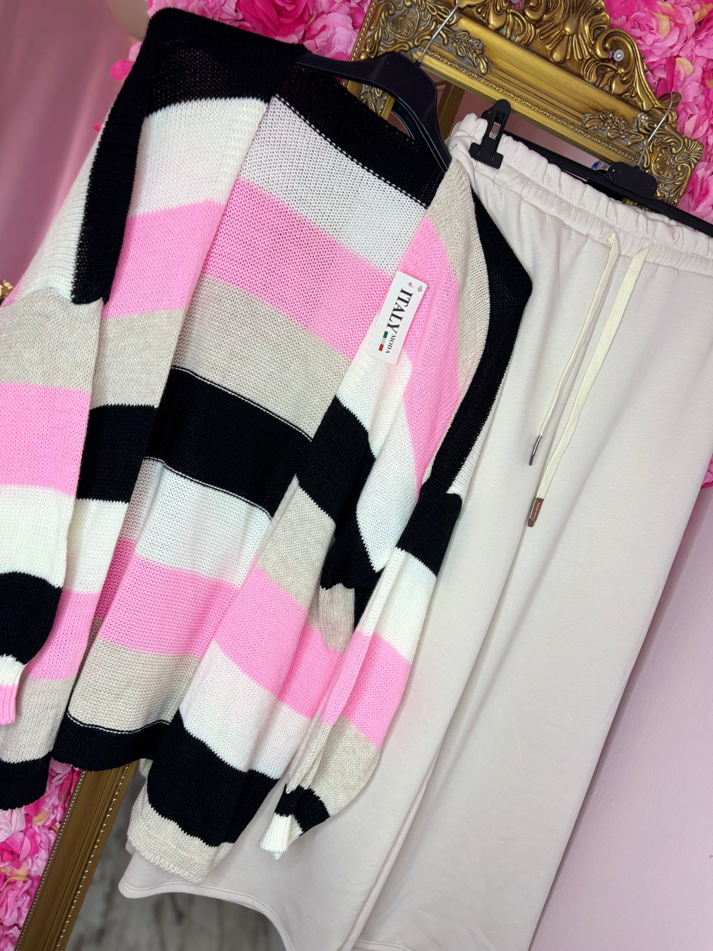 Jogging Broek Beige Plus Size Maat 44 t/m 52