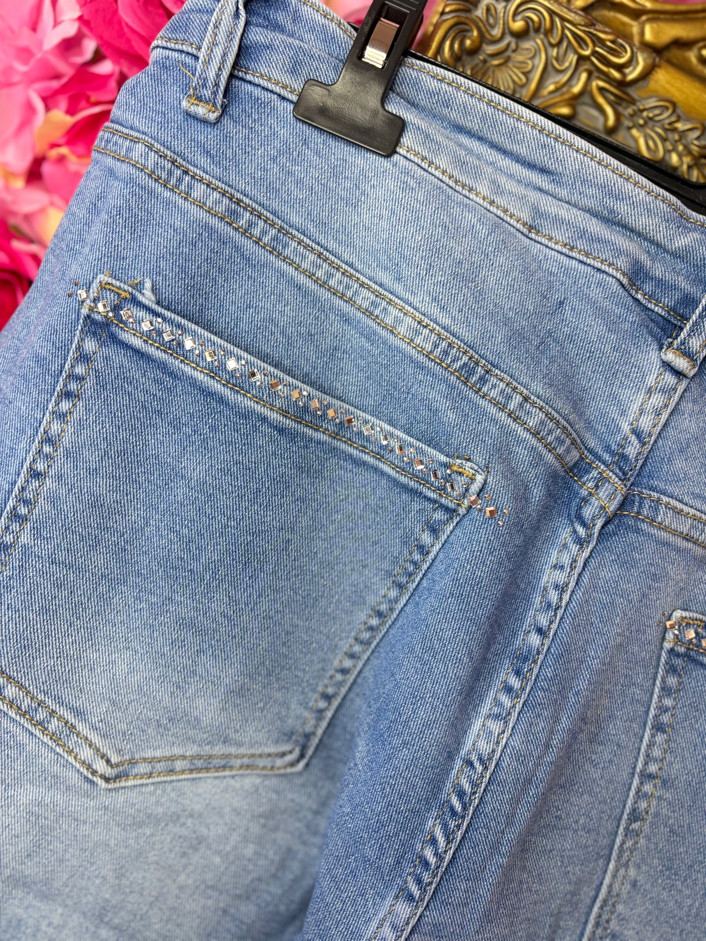 Jeans Back Bling Maat 48 t/m 60