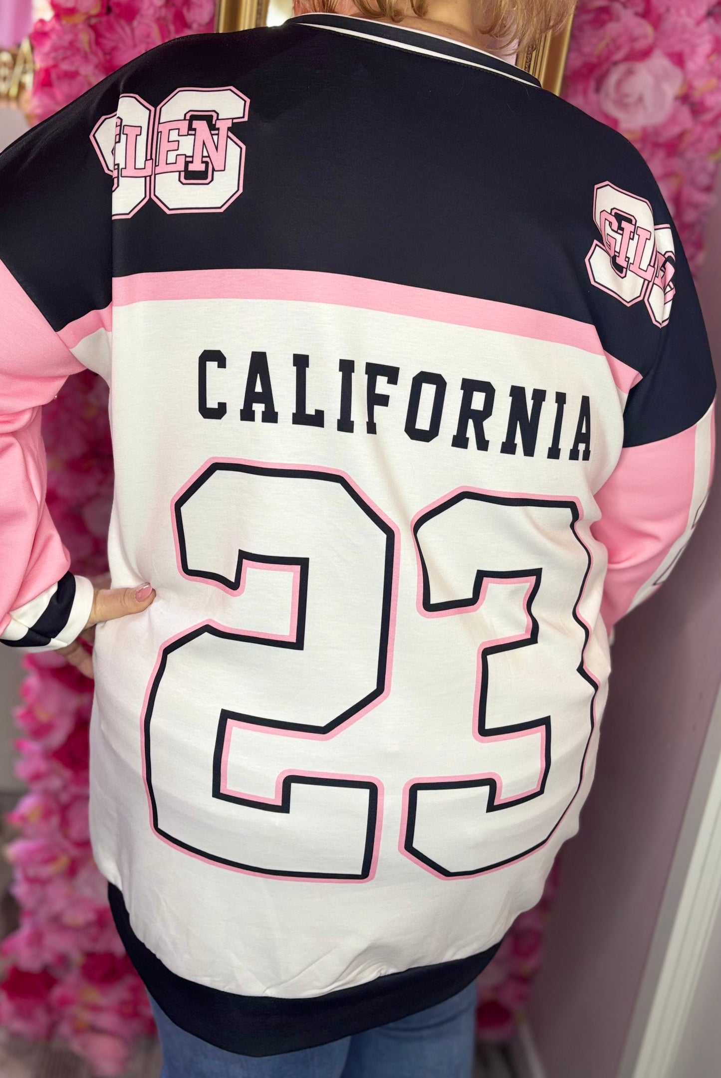 Shirt Long 23 Licht Roze Plus Size Maat 48 t/m 54