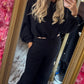 Comfy Set Puffie Zwart tot maat 42