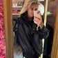 Comfy Set Hoodie Zwart tot maat 44