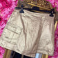 Skort Golden Metallic tot 44