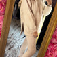 Comfy Set Hoodie Beige tot maat 44