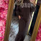 Comfy Set Soho Bruin tot maat 46