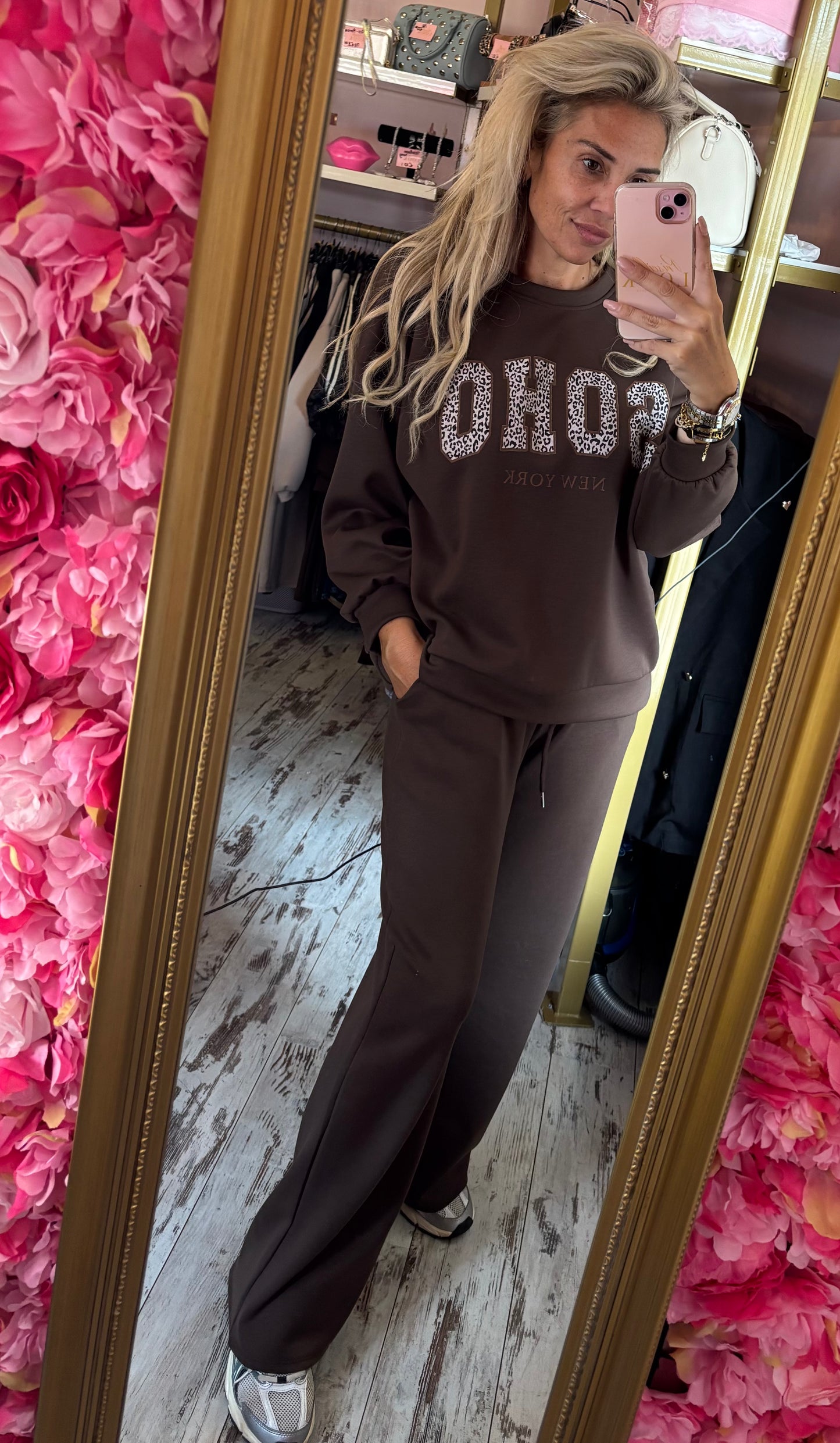 Comfy Set Soho Bruin tot maat 46