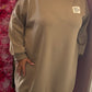 Comfy Set Perfect XXL Taupe Plus Size maat 50 t/m 56-58