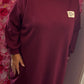 Comfy Set Perfect XXL Bordeaux Plus Size maat 50 t/m 56-58