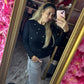 Sweater Love You Zwart