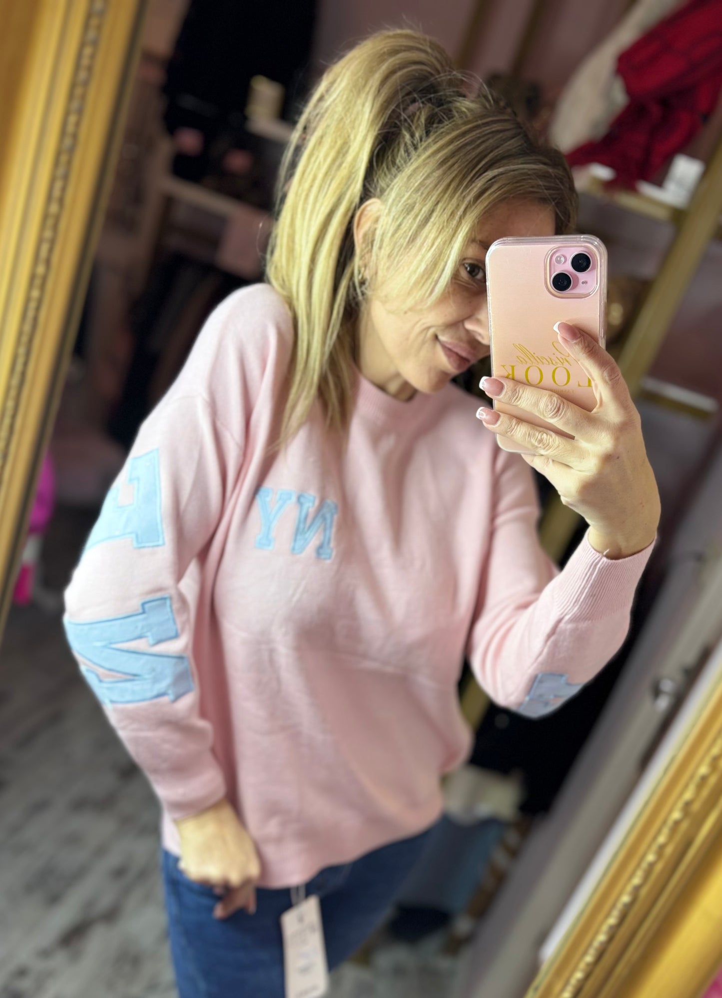 Sweater New York tot maat 42