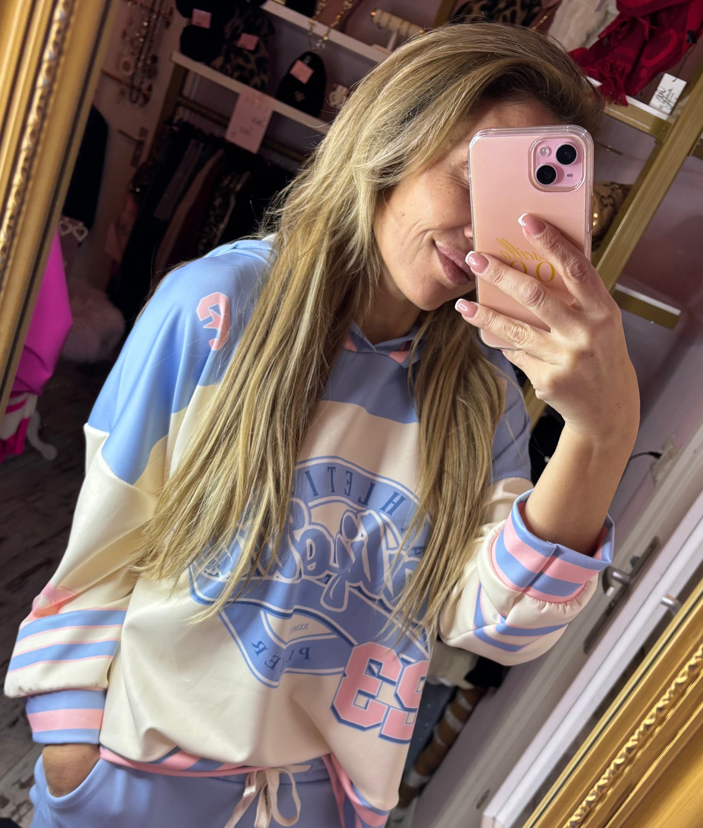 Comfy Set Cali Licht Blauw maat 40 tot maat 48