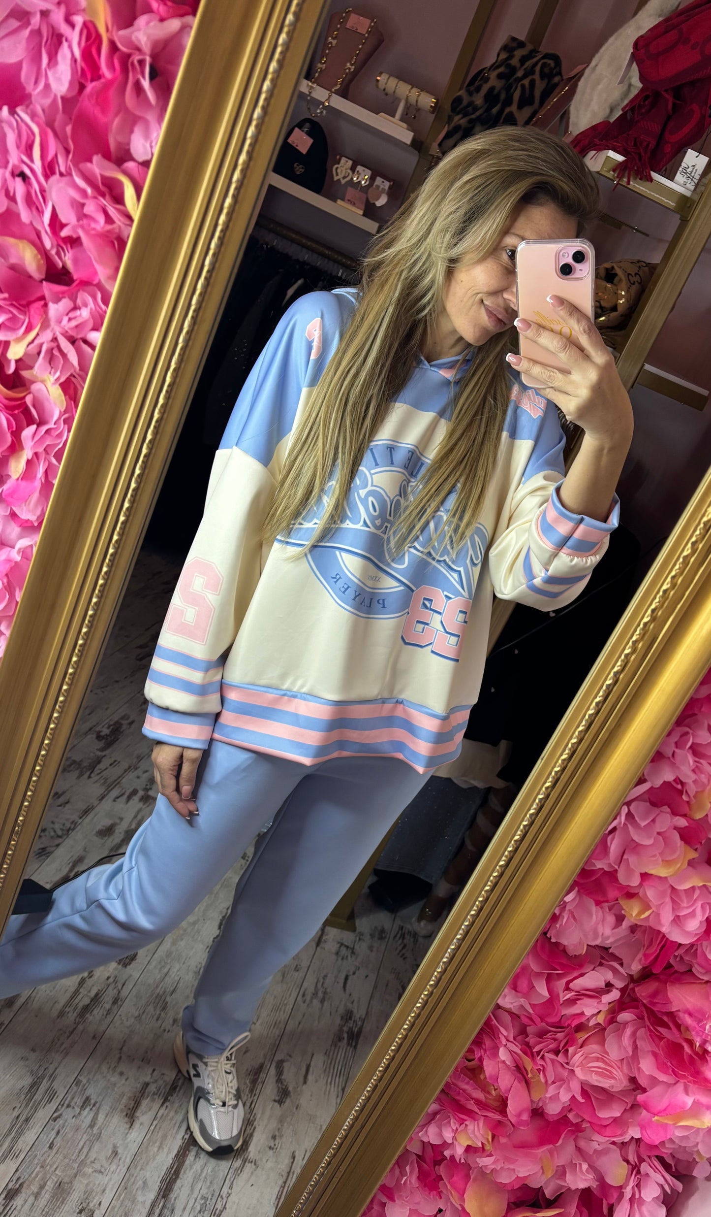 Comfy Set Cali Licht Blauw maat 40 tot maat 48