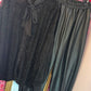 Broek Puff Leather Look Zwart Plus Size Maat 48 t/m 54