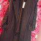 Gilet Boucle Long Bruin Plus Size Maat 48 t/m 54