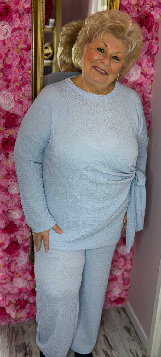 Set Nice Licht Blauw Plus Size maat 46 t/m 54