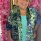 Top Travel Basic Lang Turquoise Plus Size Maat 46 t/m 54