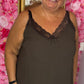Top Chique Bruin Plus Size Maat 48 t/m 54