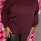 Broek Skinny Gecoat Look Bruin Maat 44 t/m 54