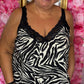 Top Chique Special Zebra Plus Size Maat 48 t/m 54