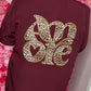 Blazer Amour Bordeaux Plus Size Maat 44 t/m 50