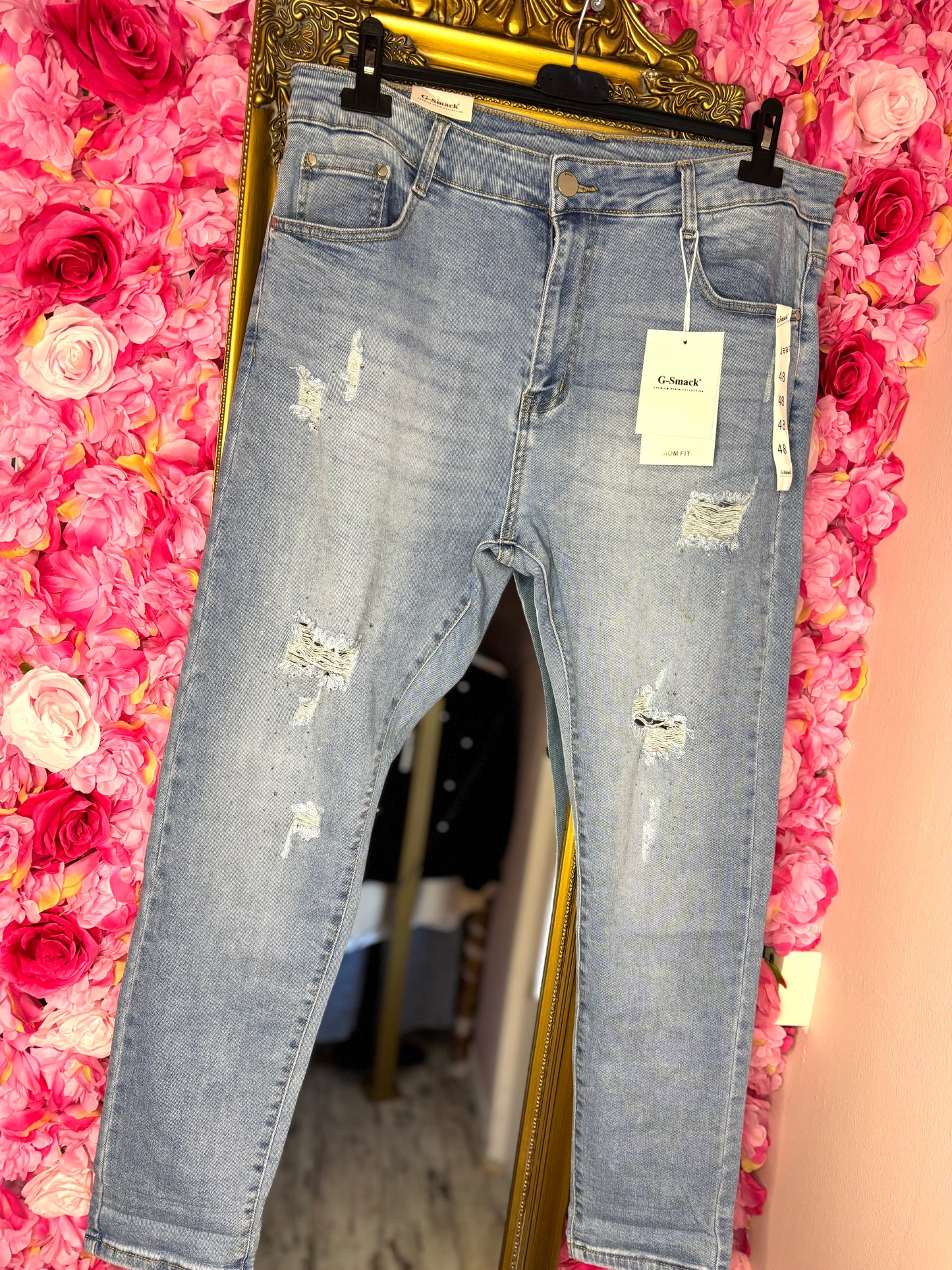 Jeans Skarf Glam Maat 44 t/m 54