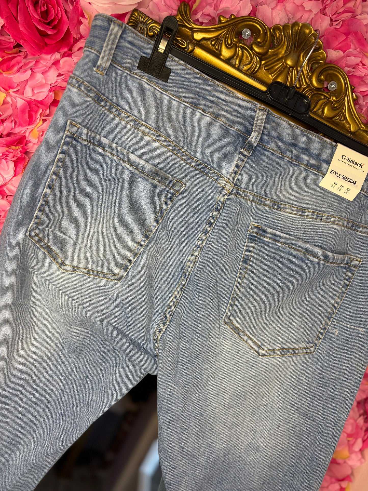 Jeans Skarf Glam Maat 44 t/m 54