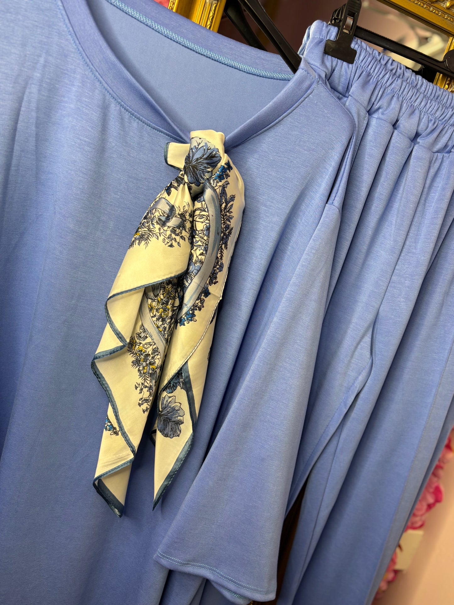 Comfy Set XXL Chique Blauw Plus Size maat 52 t/m 60