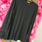 Longsleeve Stud Zwart Plus Size Maat 44 t/m 58-50