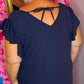 Jurk Musthave Donker Blauw Plus Size Maat 48 t/m 52