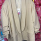 Blazer Happy Diamond XXL Beige Plus Size Maat 46 t/m 52-54