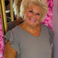 Jurk Musthave Taupe Plus Size Maat 48 t/m 52