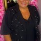 Colbert PofMouw Zwart Plus size Maat 46 t/m 52-54