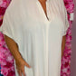 Jurk Fay Katoen Beige Plus Size Maat 50 t/m 58
