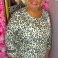 Tuniek Animal Katoen Leger Groen Plus Size Maat 46 t/m 50-52
