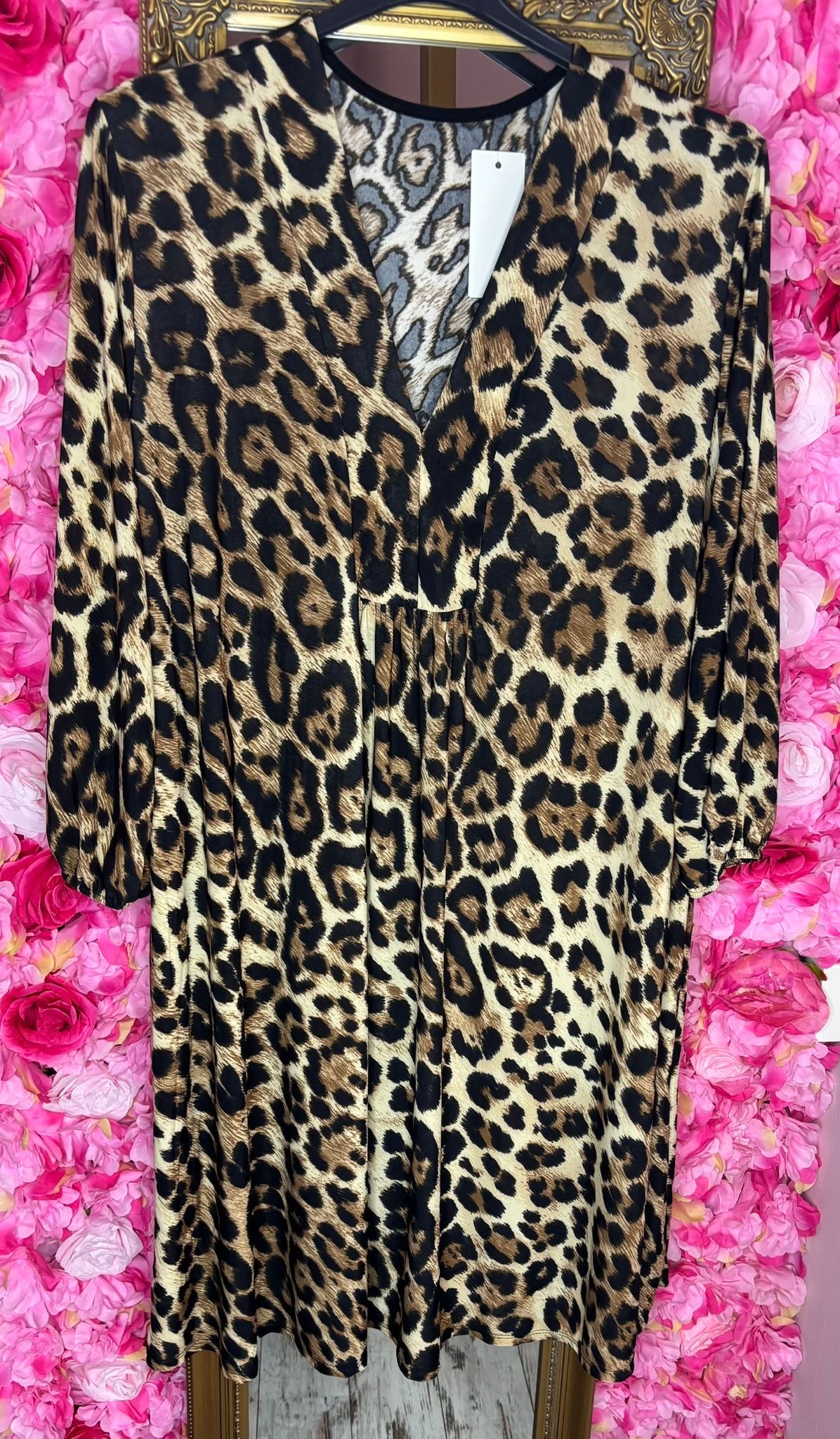 Jurk Daisy Panter Plus Size 48 t/m 54
