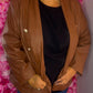 Colbert Leather Look Congac Plus size Maat 48 t/m 52-54