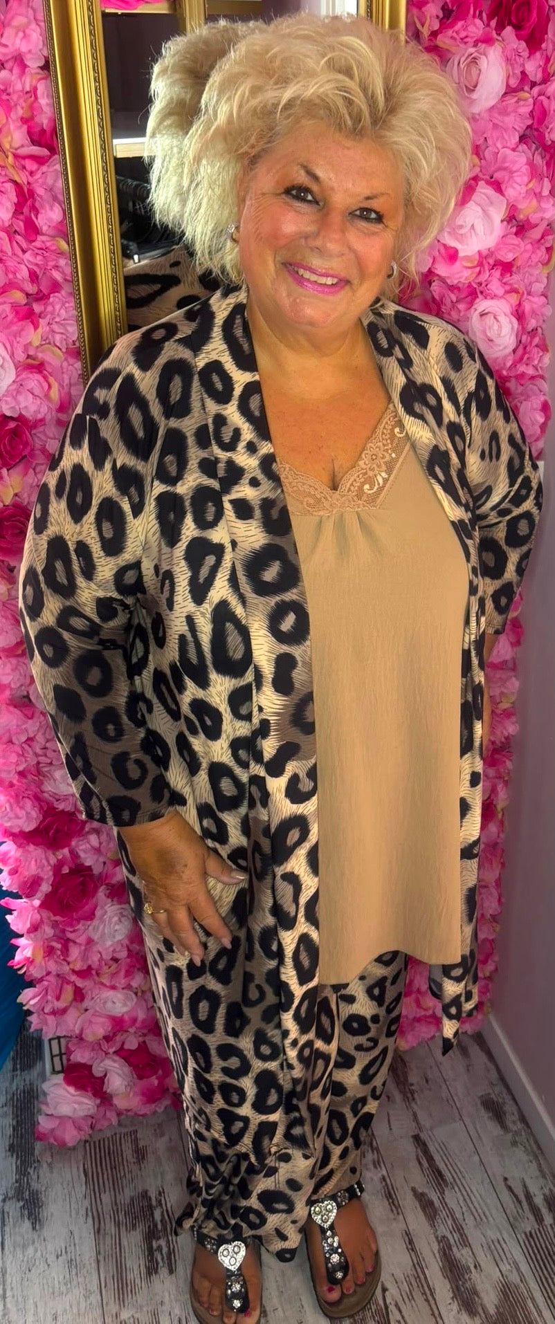 Set Travel Big Panter Plus Size maat 46 t/m 52