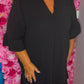 Jurk Now Zwart Plus Size Maat 46 t/m 52