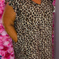 Jurk Musthave Panter Plus Size Maat 48 t/m 52