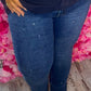 Jeans Black Bling Maat 44 t/m 54
