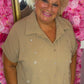 Blouse Parel Camel Plus Size Maat 48 t/m 54